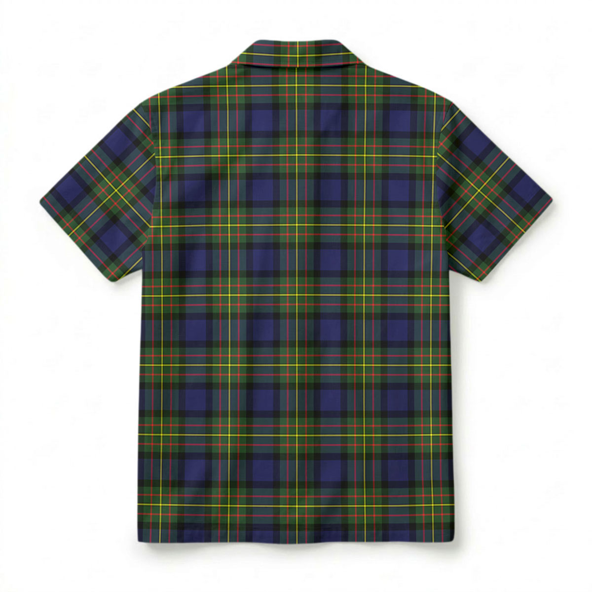 McLaren Modern Tartan Crest Hawaiian Shirt