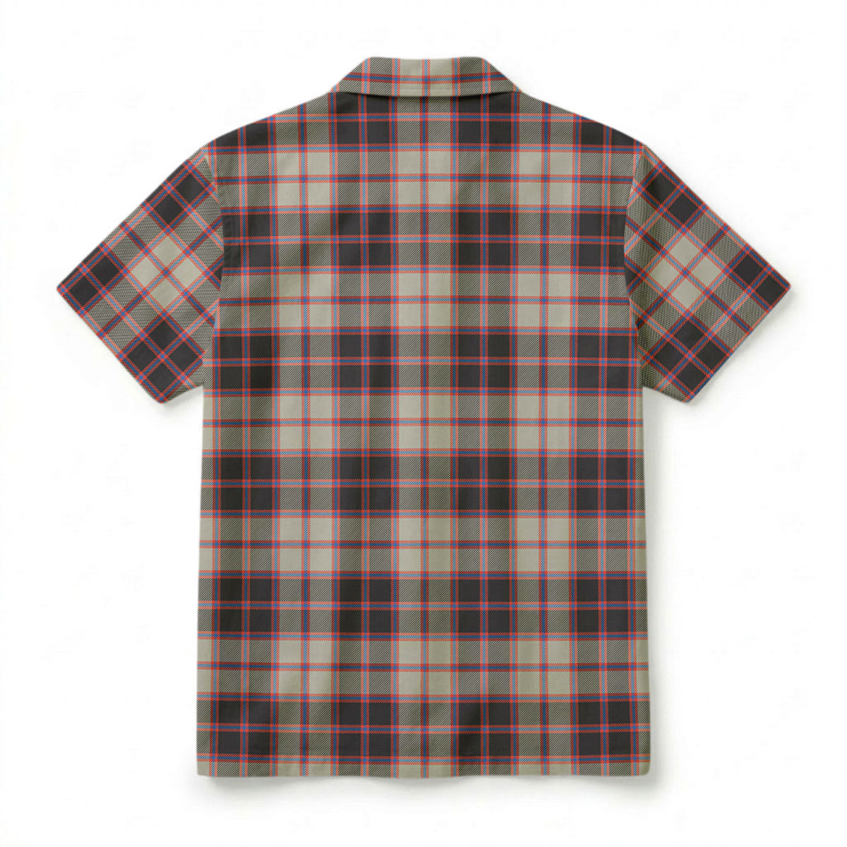 McPherson Hunting Ancient Tartan Crest Hawaiian Shirt