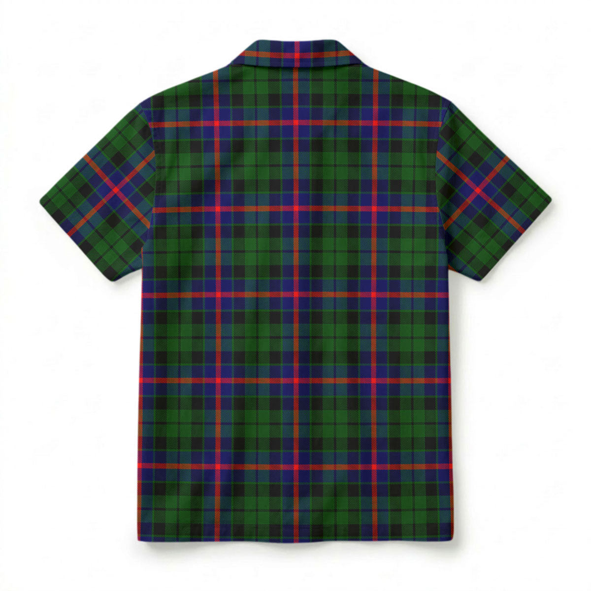 Morrison Modern Tartan Crest Hawaiian Shirt