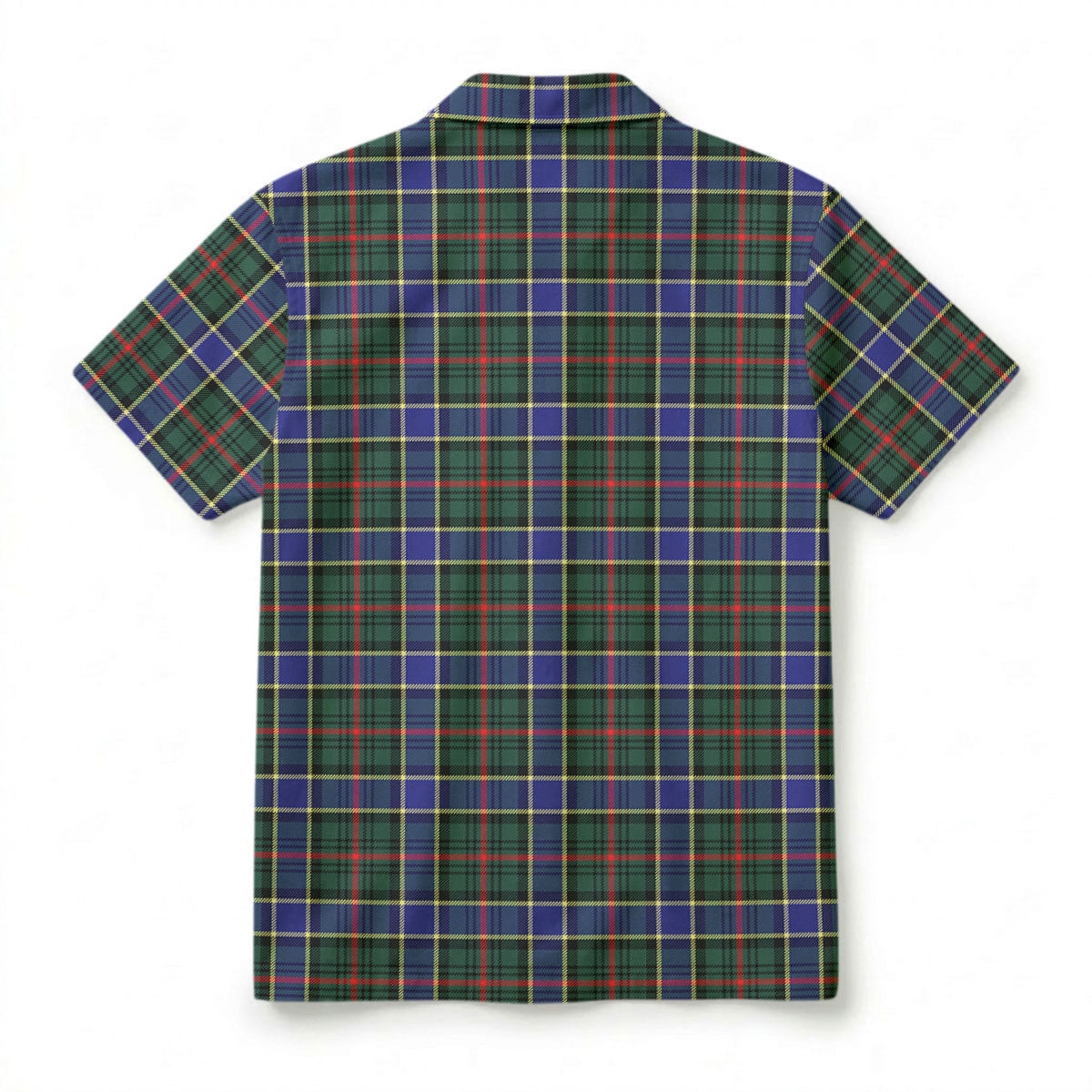 Ogilvie Hunting Modern Tartan Crest Hawaiian Shirt