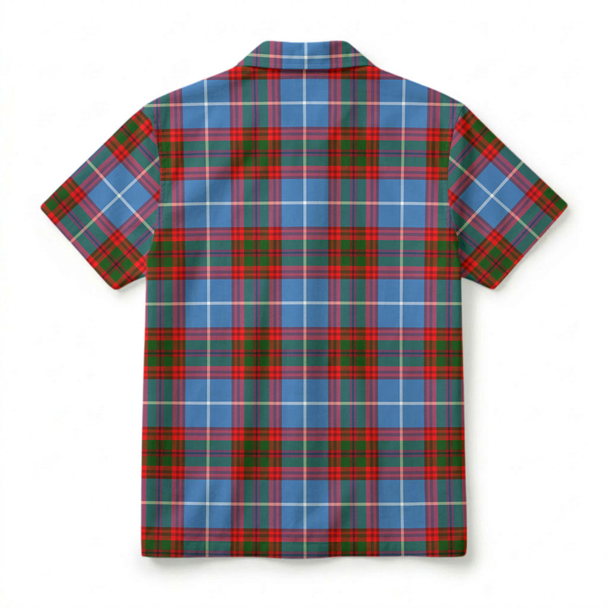 Preston Tartan Crest Hawaiian Shirt