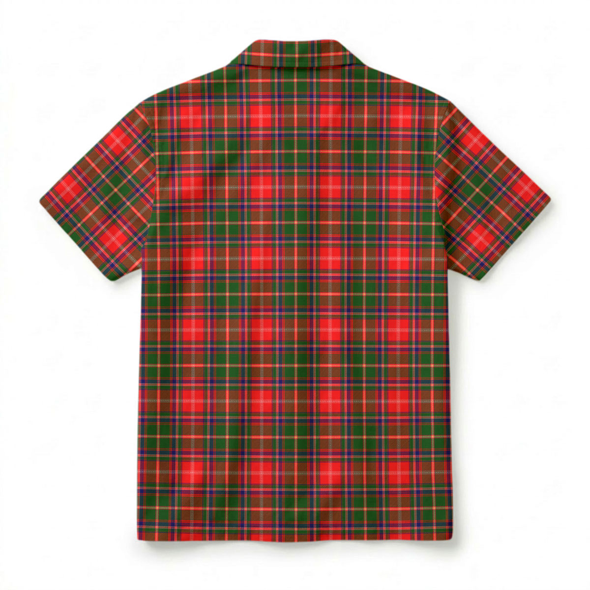 Somerville Tartan Crest Hawaiian Shirt