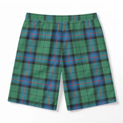 Armstrong Ancient Tartan Crest Men's Beach Shorts