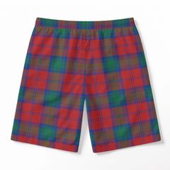 Byres Tartan Crest Men's Beach Shorts
