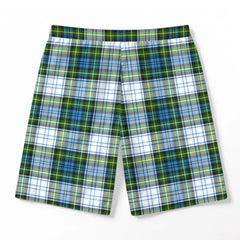 Campbell Dress Tartan Crest Men's Beach Shorts
