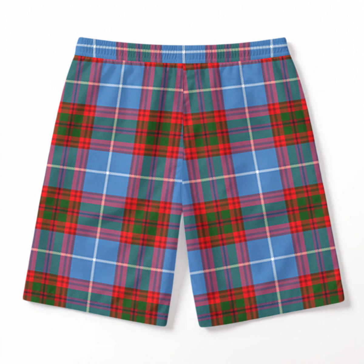Crichton Tartan Crest Men's Beach Shorts