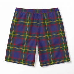 Durie Tartan Crest Men's Beach Shorts