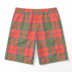 Grant Ancient Tartan Crest Men's Beach Shorts