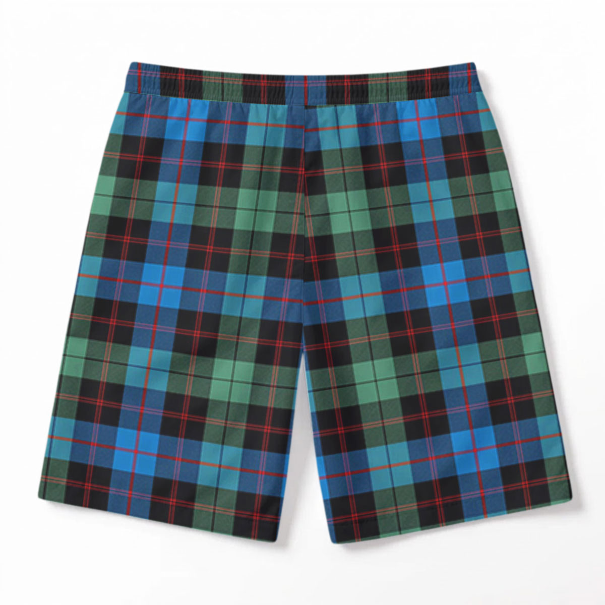 Guthrie Ancient Tartan Crest Men's Beach Shorts