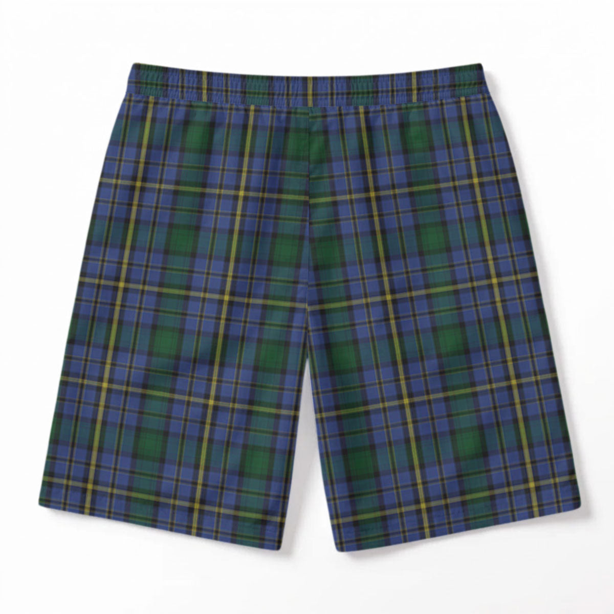 Hope Tartan Crest Men's Beach Shorts