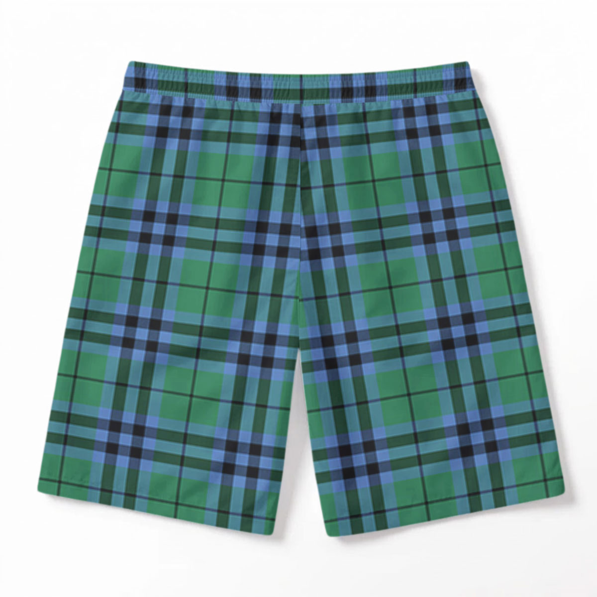Keith Ancient Tartan Crest Men's Beach Shorts