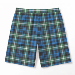 Lamont Ancient Tartan Crest Men's Beach Shorts