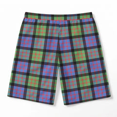 MacDonald Ancient Tartan Crest Men's Beach Shorts