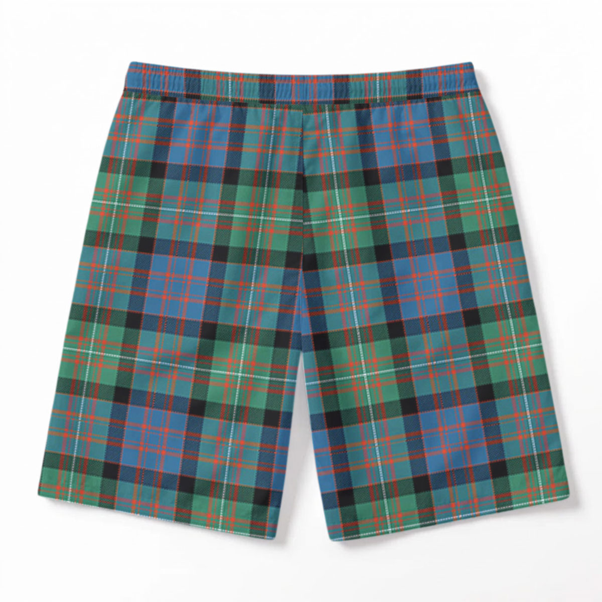 MacDonnell of Glengarry Ancient Tartan Crest Men's Beach Shorts