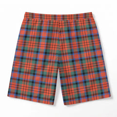 MacDuff Ancient Tartan Crest Men's Beach Shorts