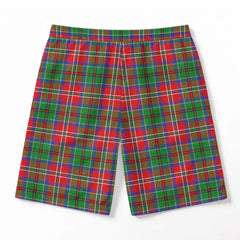 McCulloch Tartan Crest Men's Beach Shorts