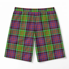 McDonald (Clan Ranald) Tartan Crest Men's Beach Shorts