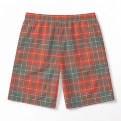 McDougall Ancient Tartan Crest Men's Beach Shorts