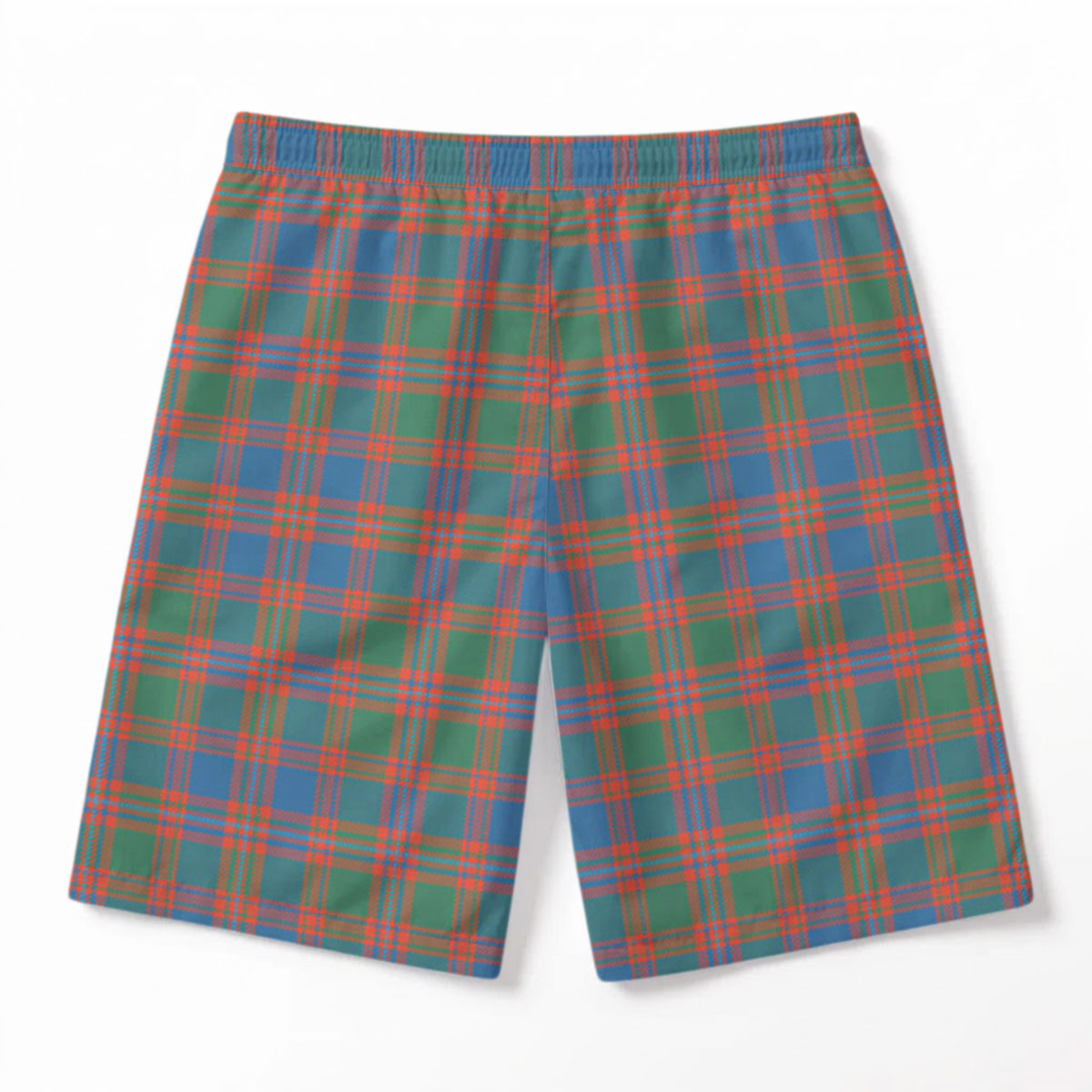 McIntyre Ancient Tartan Crest Men's Beach Shorts