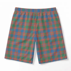 McIntyre Ancient Tartan Crest Men's Beach Shorts