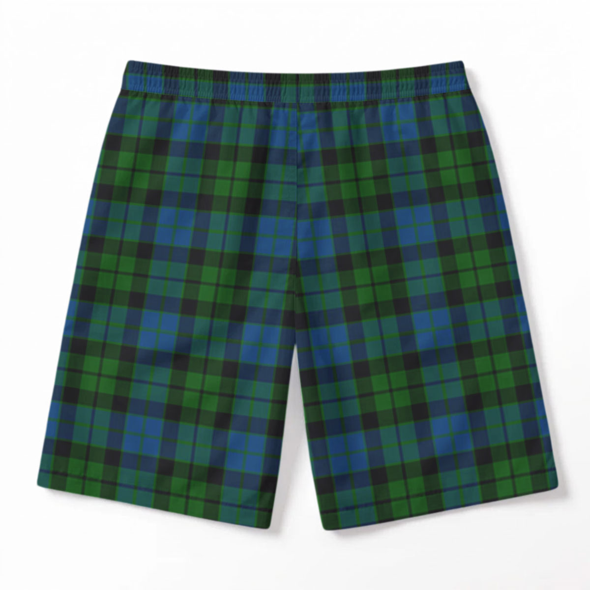 McKie Tartan Crest Men's Beach Shorts