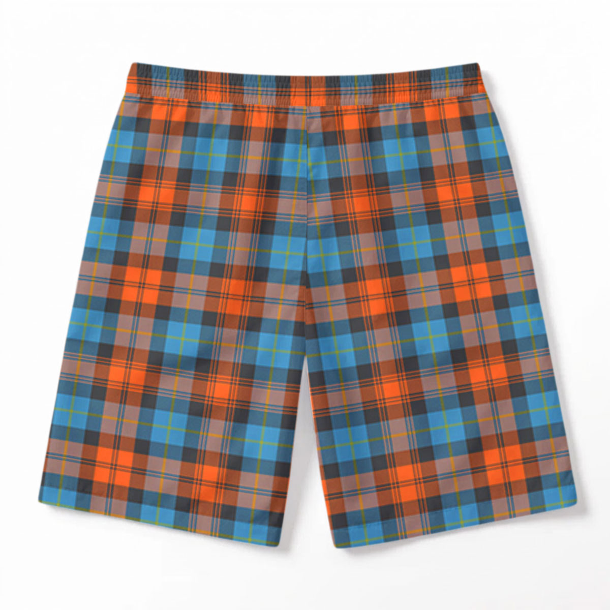 McLachlan Ancient Tartan Crest Men's Beach Shorts