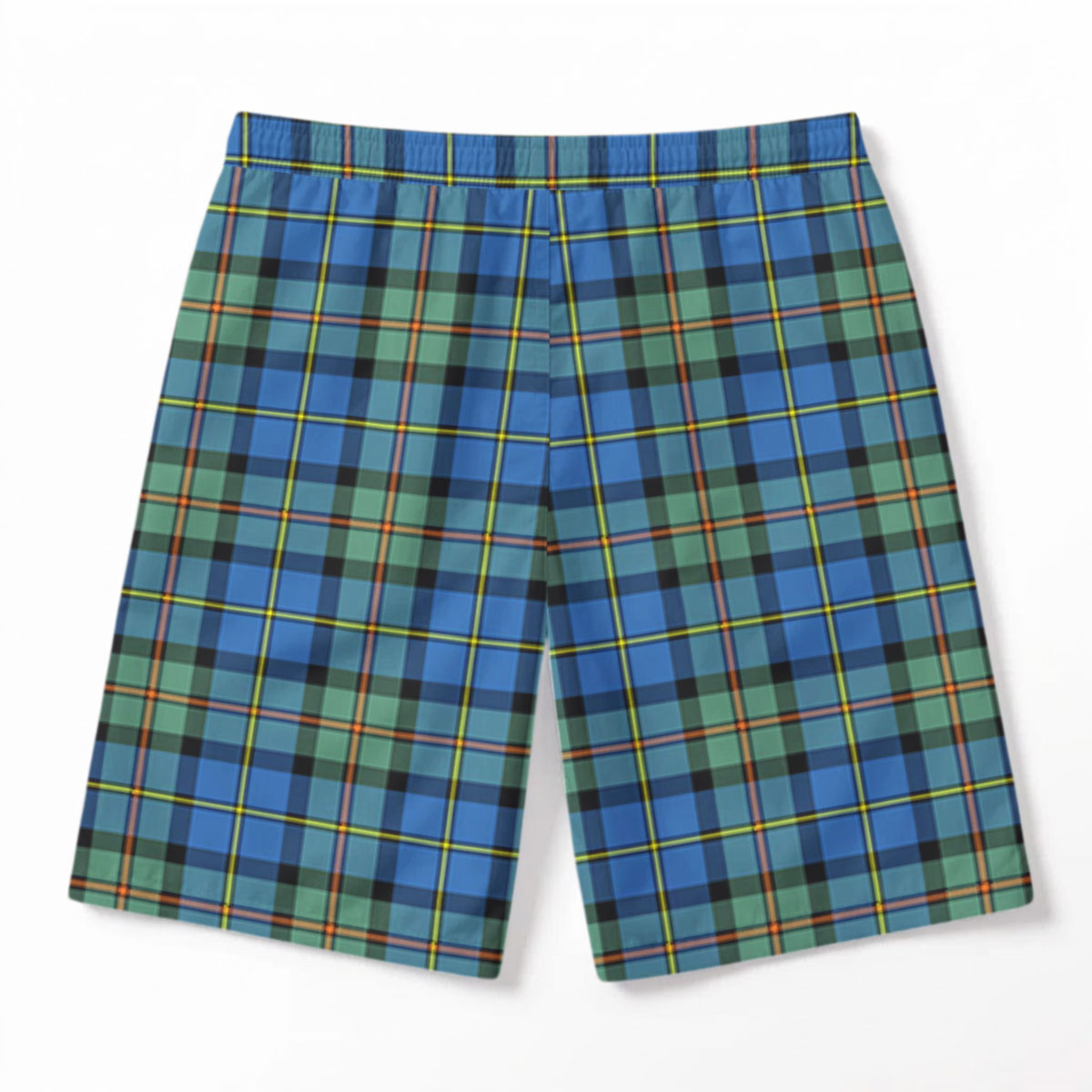McLeod of Harris Ancient Tartan Crest Men's Beach Shorts