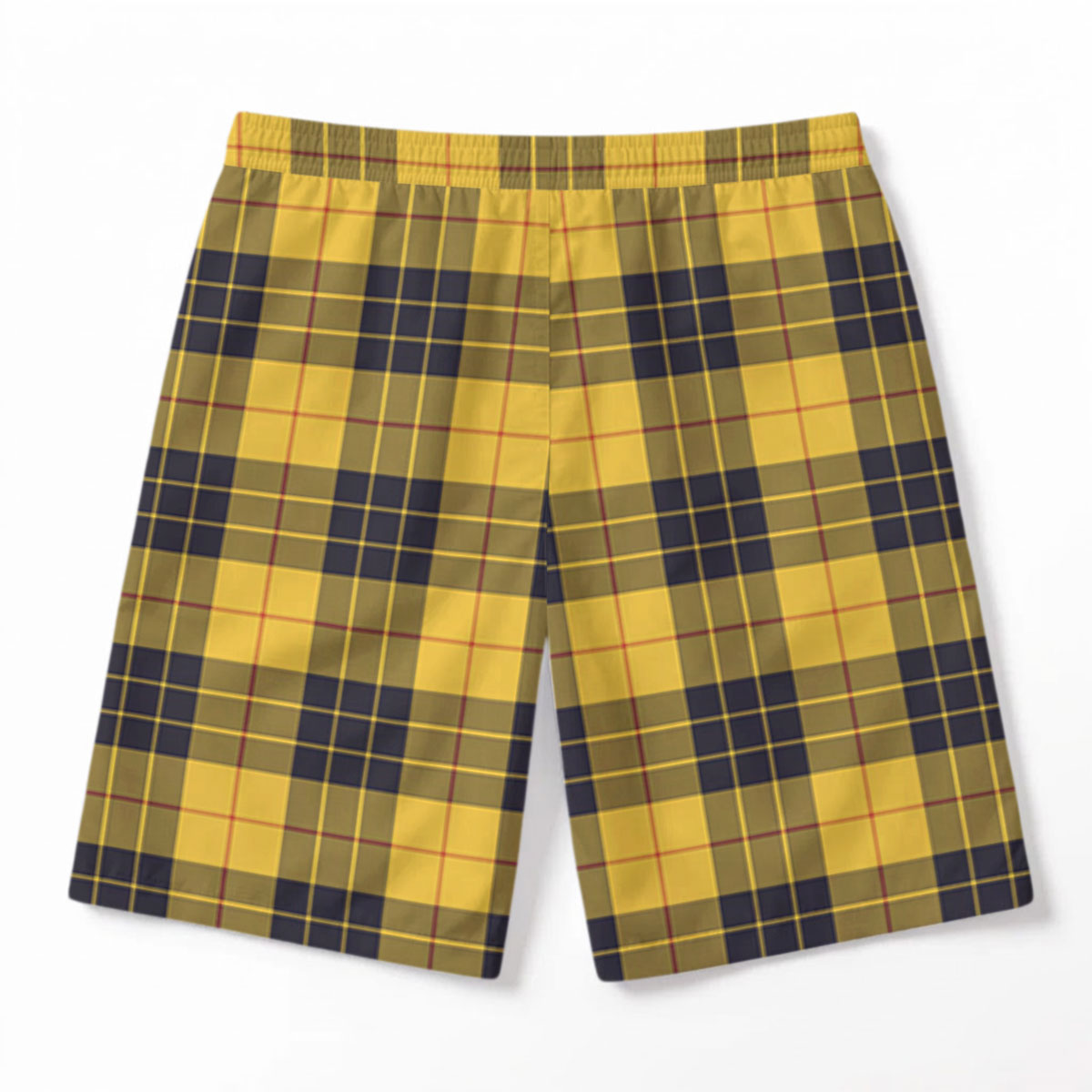 McLeod of Lewis Ancient Tartan Crest Men's Beach Shorts