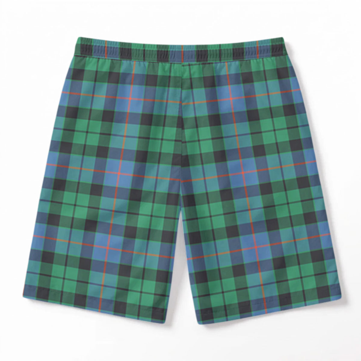 Morrison Ancient Tartan Crest Men's Beach Shorts