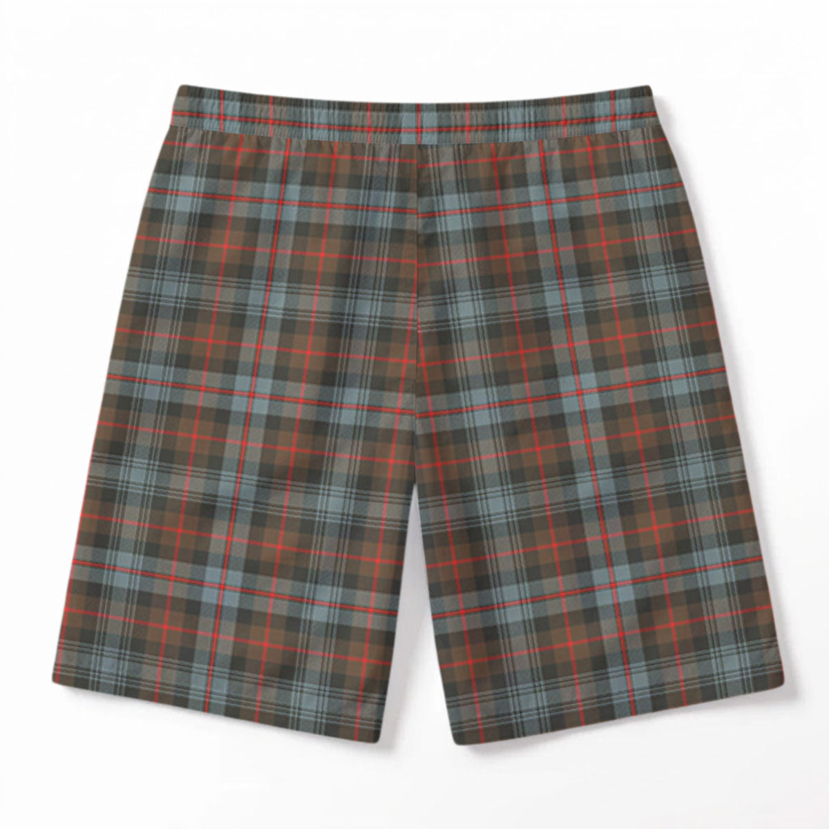 Murray of Atholl Weathered Tartan Crest Men's Beach Shorts