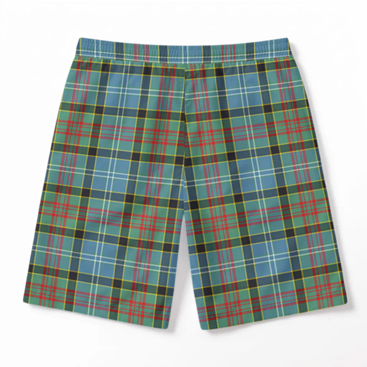 Porterfield Tartan Crest Men's Beach Shorts