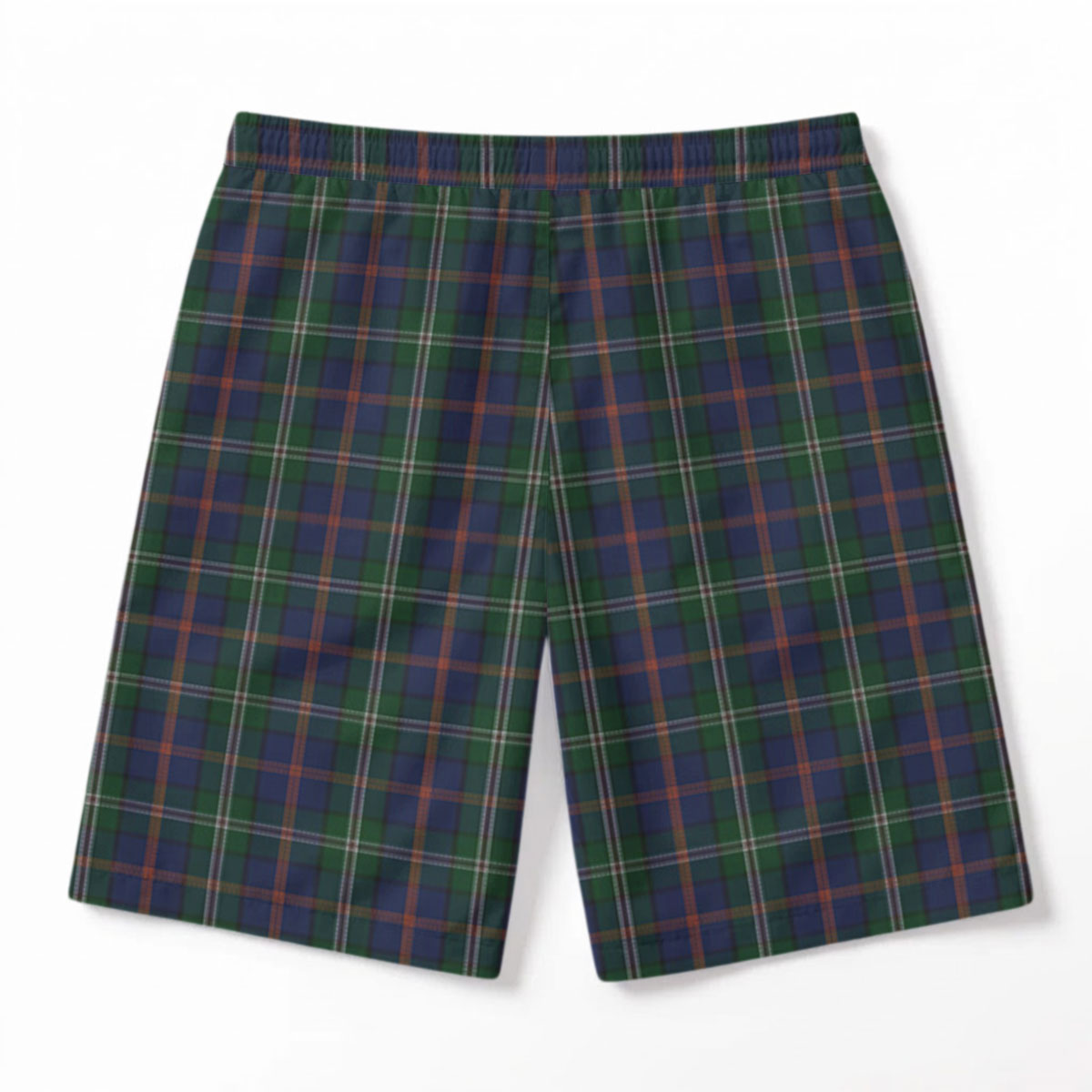 Purves Tartan Crest Men's Beach Shorts