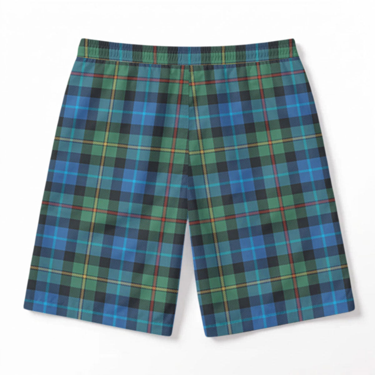 Smith Ancient Tartan Crest Men's Beach Shorts