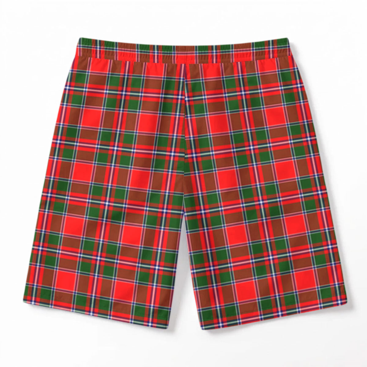 Spens (or Spence) Tartan Crest Men's Beach Shorts