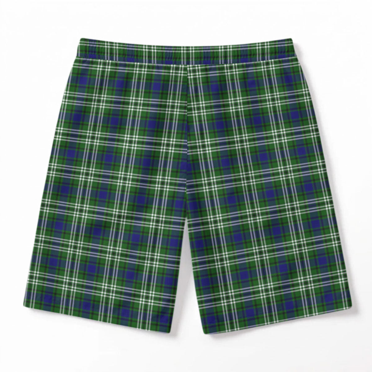 Spottiswood Tartan Crest Men's Beach Shorts