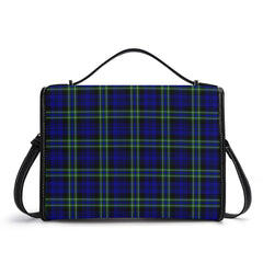 Arbuthnot Modern Tartan Crest Satchel Bag