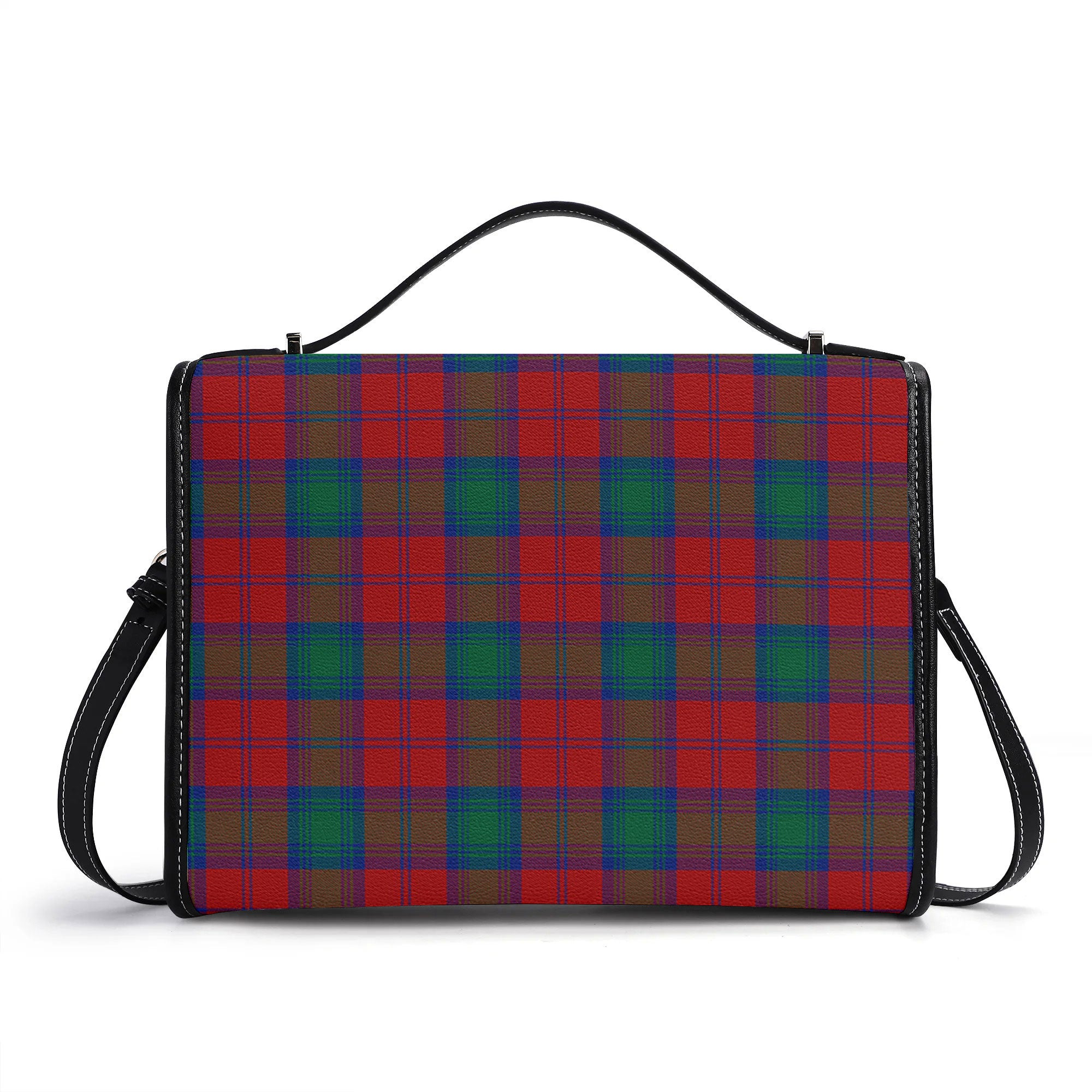 Auchinleck Tartan Crest Satchel Bag