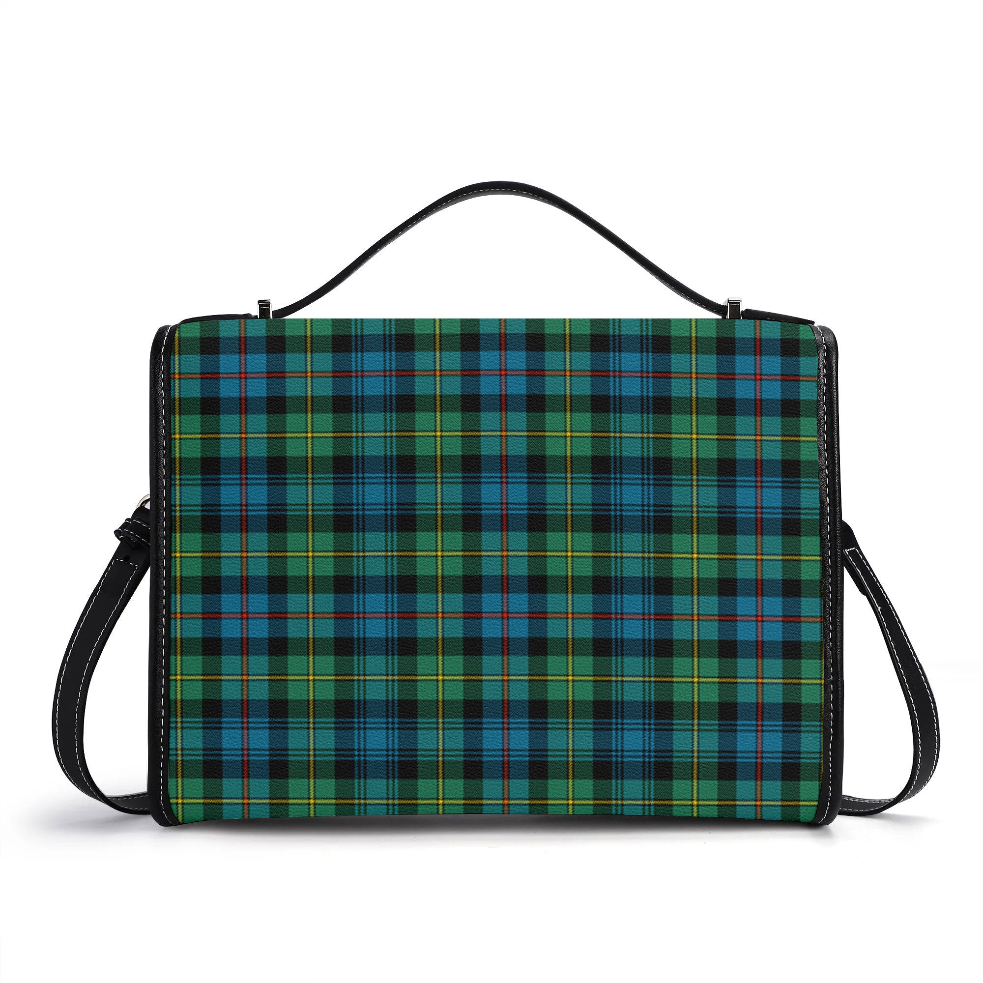 Baillie Ancient Tartan Crest Satchel Bag