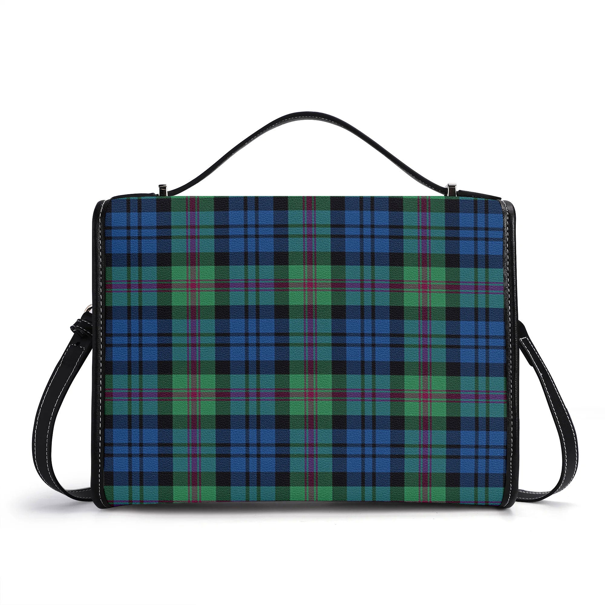 Baird Ancient Tartan Crest Satchel Bag