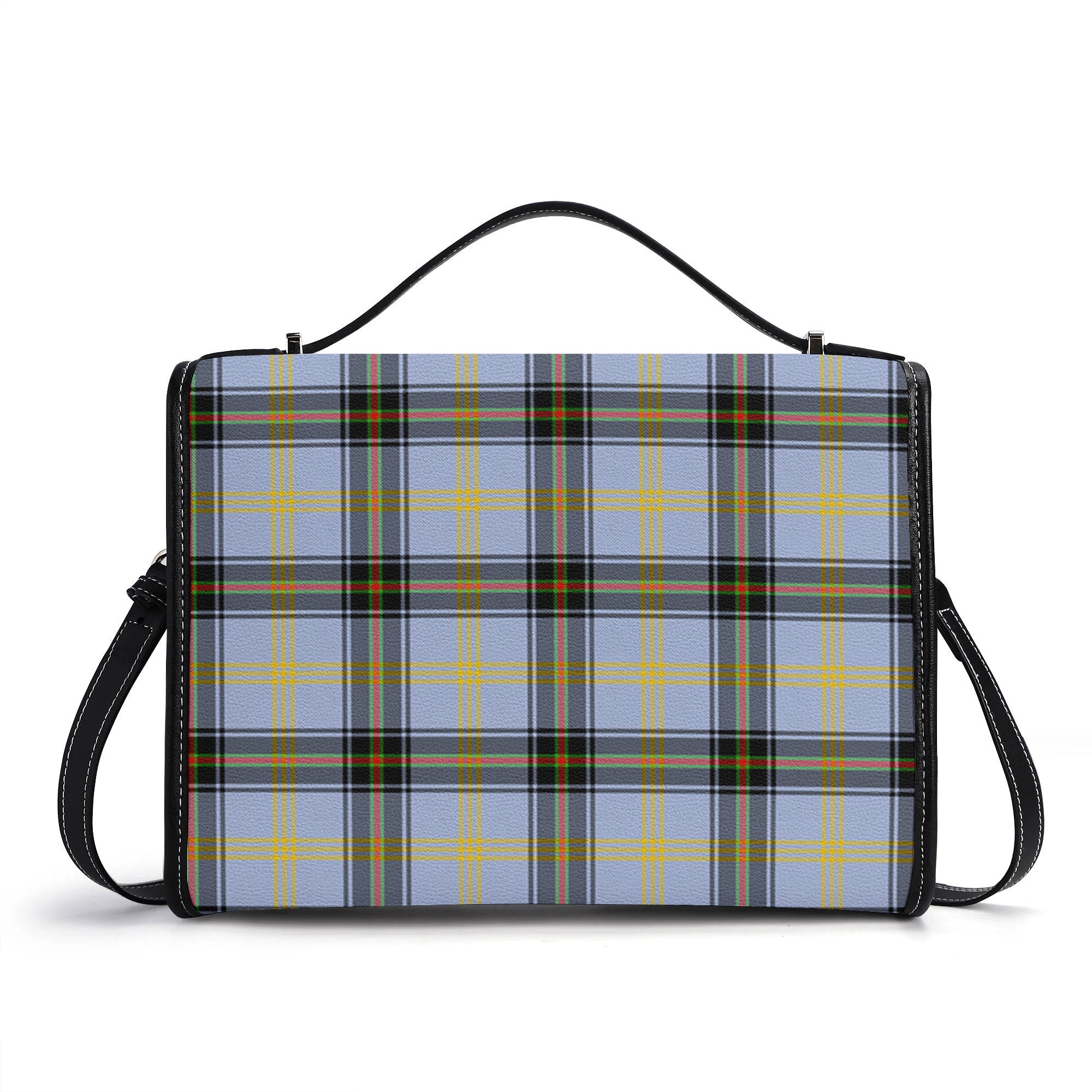 Bell of the Borders Tartan Crest Satchel Bag