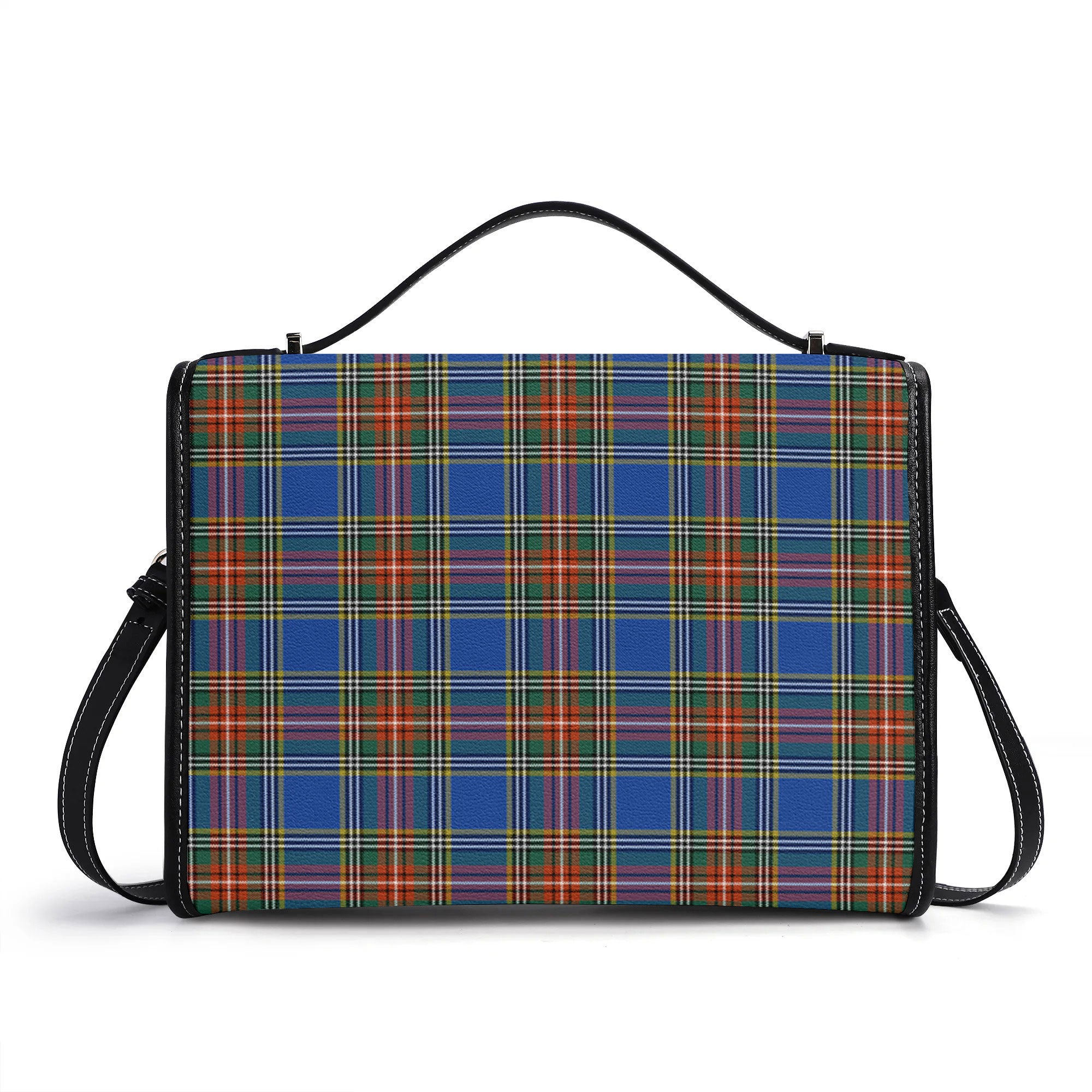 Bethune Ancient Tartan Crest Satchel Bag
