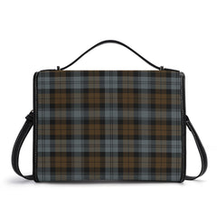Black Watch Weathered Tartan Crest Satchel Bag