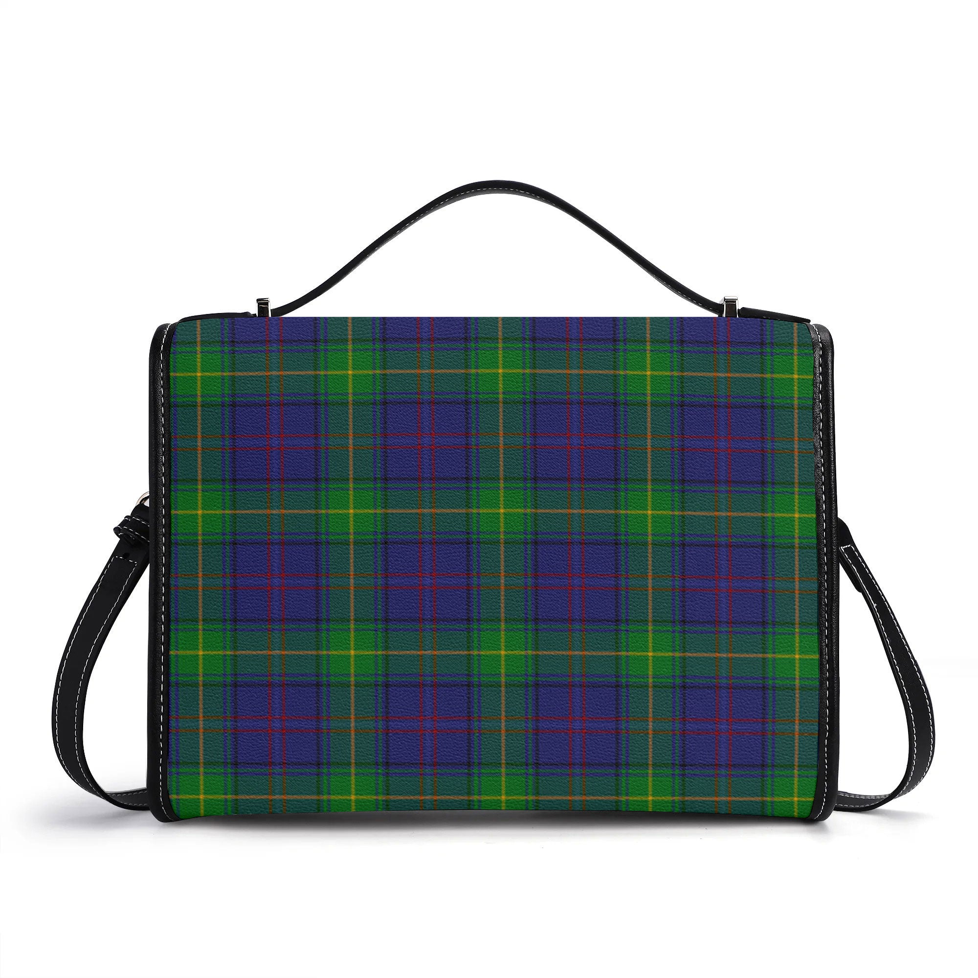 Boyle Tartan Crest Satchel Bag