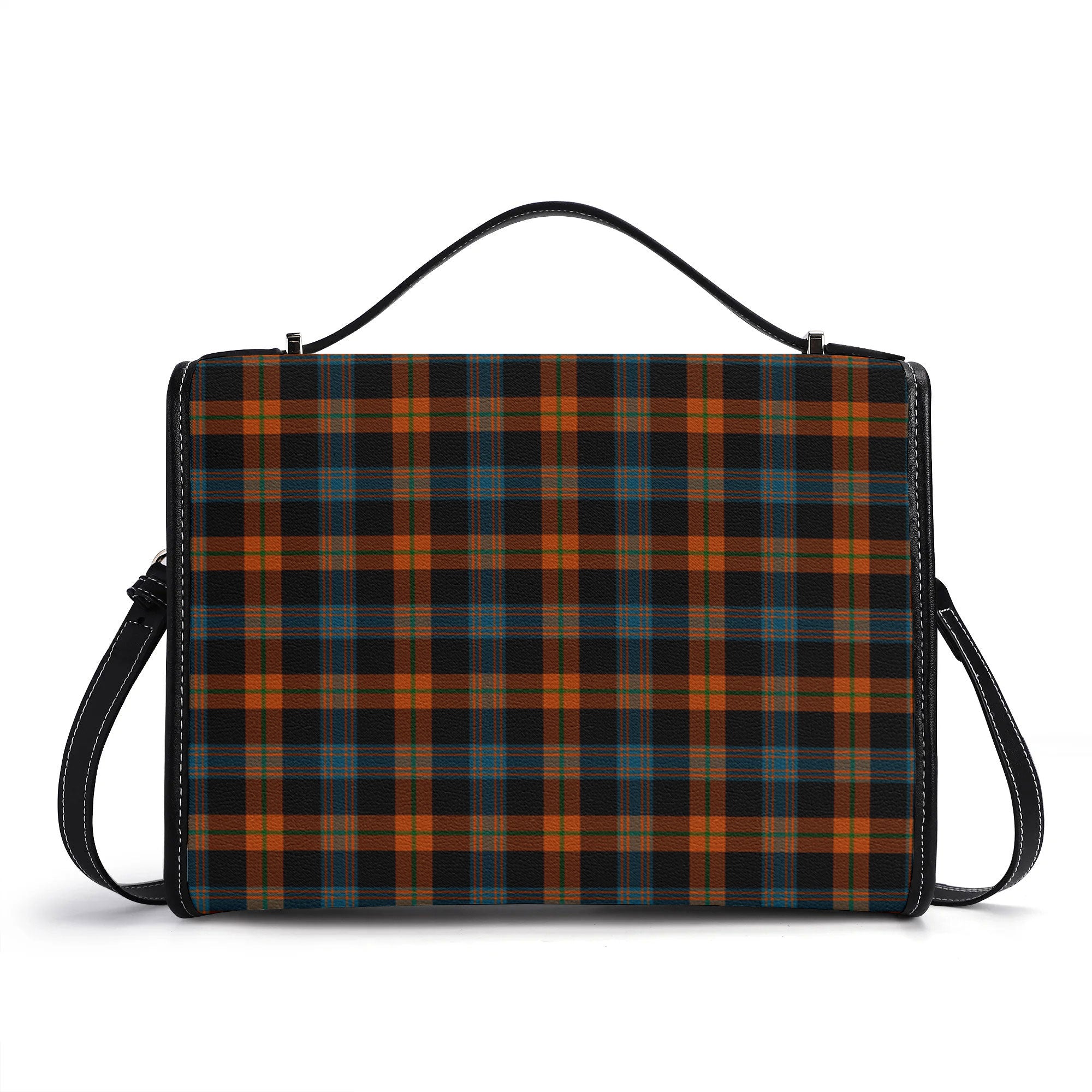 Broun Ancient Tartan Crest Satchel Bag