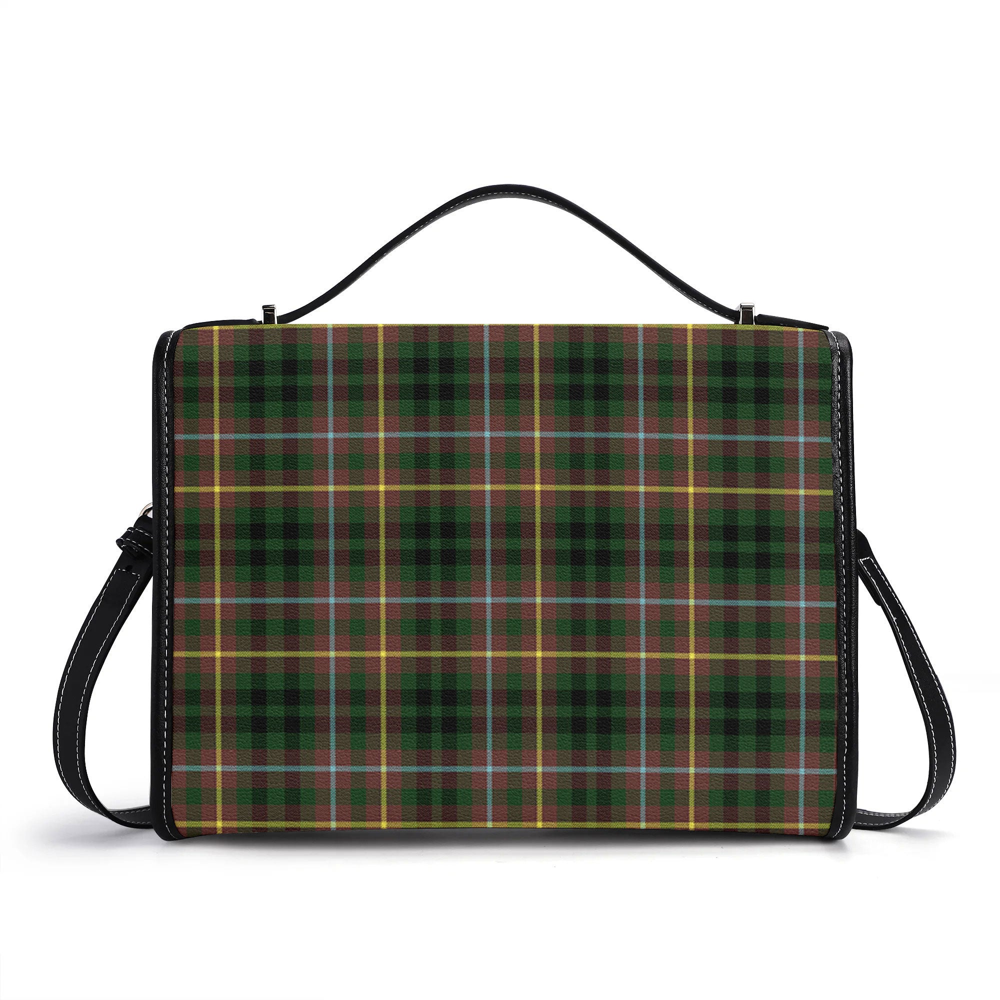 Buchanan Hunting Tartan Crest Satchel Bag