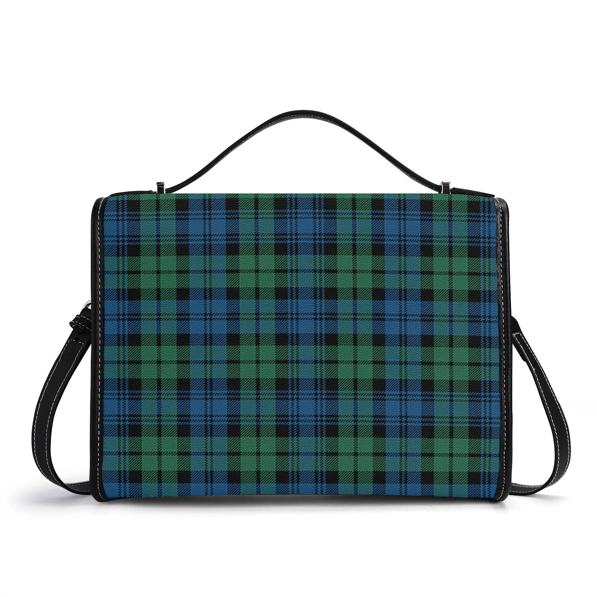 Campbell Ancient 02 Tartan Crest Satchel Bag