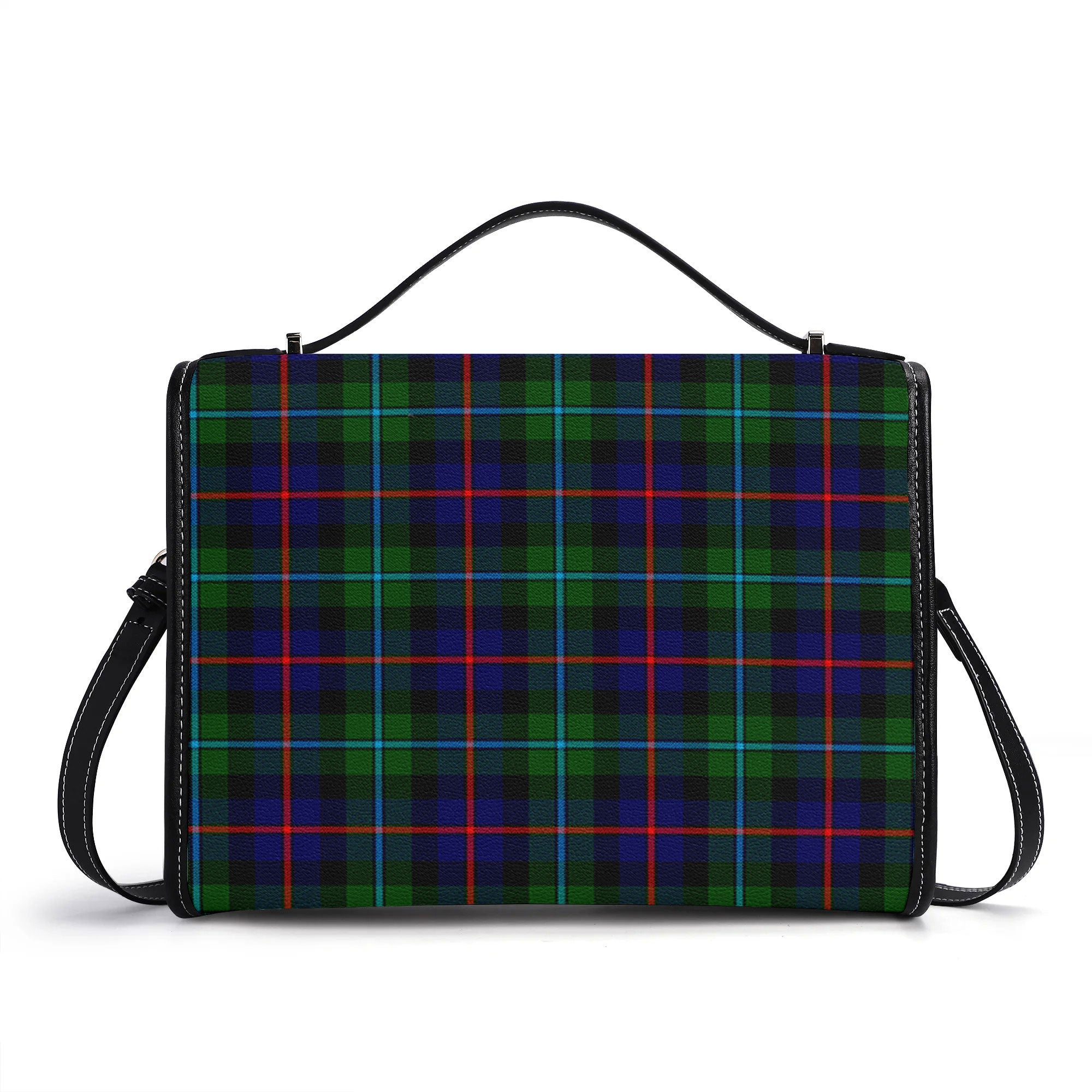 Campbell of Cawdor Modern Tartan Crest Satchel Bag