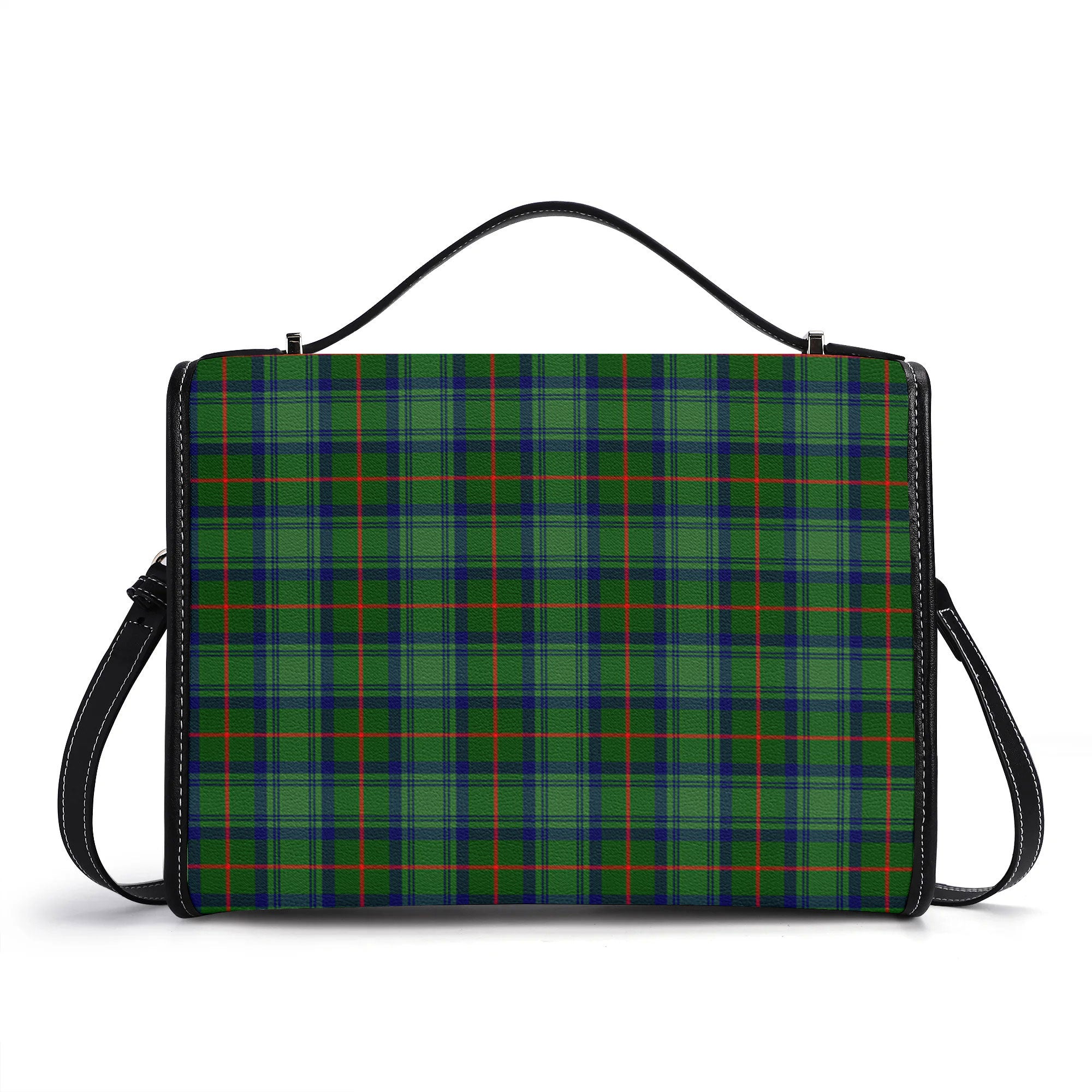 Cranstoun Tartan Crest Satchel Bag