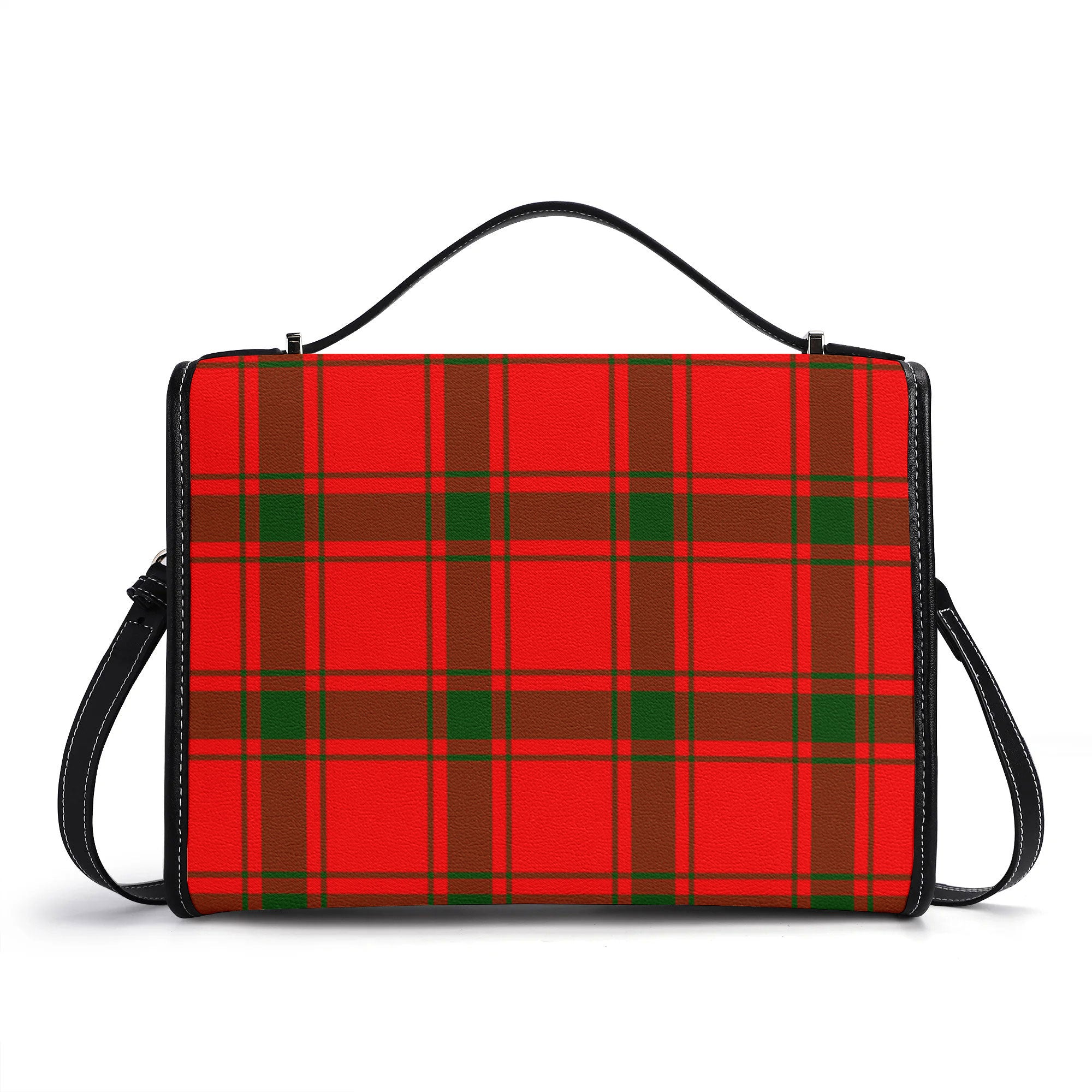 Darroch (Gourock) Tartan Crest Satchel Bag