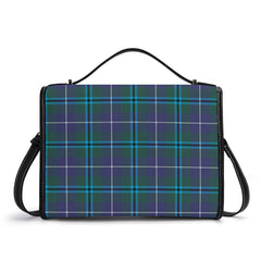 Douglas Modern Tartan Crest Satchel Bag